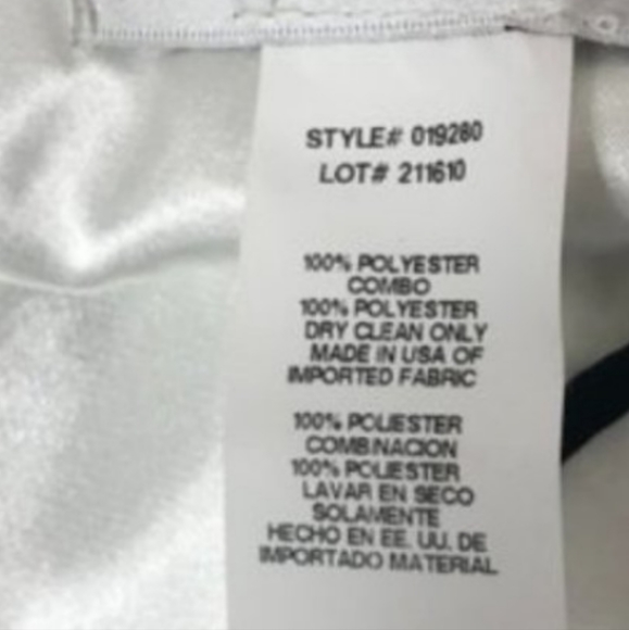 Betsey & Adam by Linda Bernell Mini Dress - Size 6 - Black Chiffon, Cocktail - Picture 7 of 9